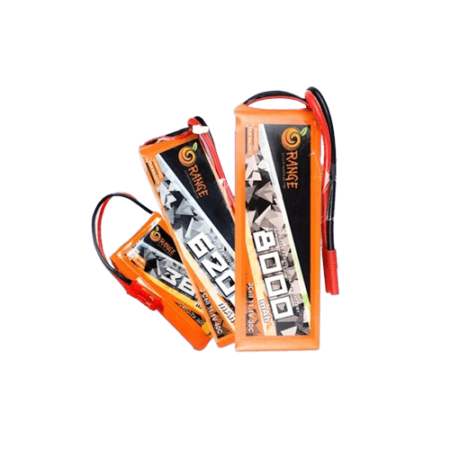 Orange LiPO Battery