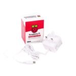 Raspberry Pi Accessory, Raspberry Pi 4 Model B Official PSU, USB-C, 5.1V, 3A, UK Plug, White