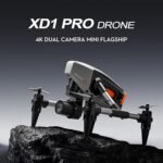 XD1 Mini Drone - 4K Professional 8K Dual Camera 5G WIFI Height Maintaining Four Sides Obstacle Avoidance RC Quadcopter Toy